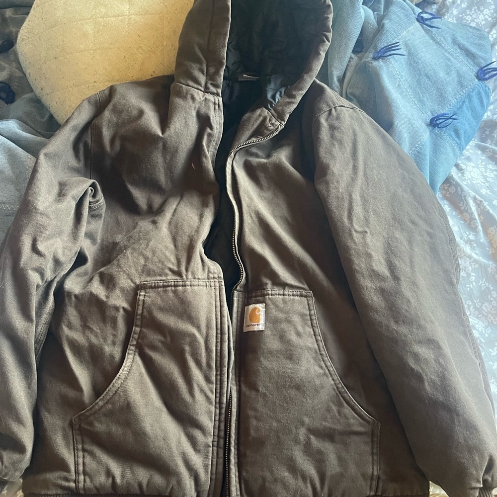 Carhartt Brown Kids Puffer Jacket